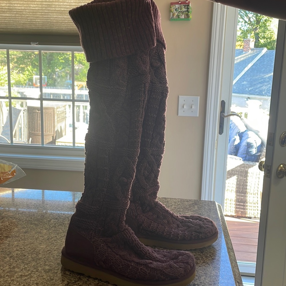 UGG Cable knit tall boot